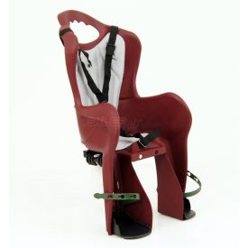 HTP Elibas Bordó/Fehér hátsó gyerekülés csomagtartóra