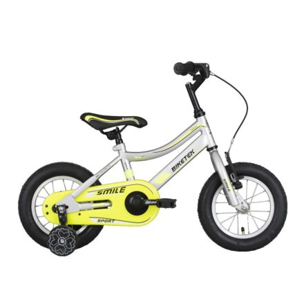 12" Biketek Smile kerékpár ezüst