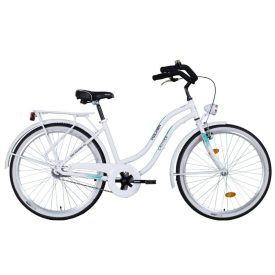 26" Koliken alu. Cruiser női fehér