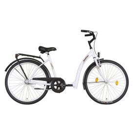 26" Biketek Hunyadi kerékpár fehér