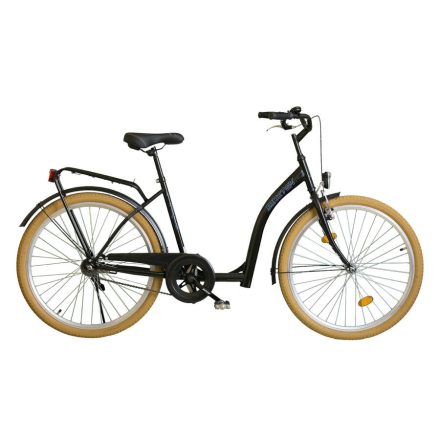 26" Biketek Hunyadi fekete