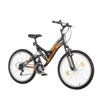 26" Biketek Eland fekete-narancssárga váltós