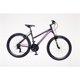  Mistral 30 n?i fekete/pink- szürke 15 teleszkópos mtb kerékpár